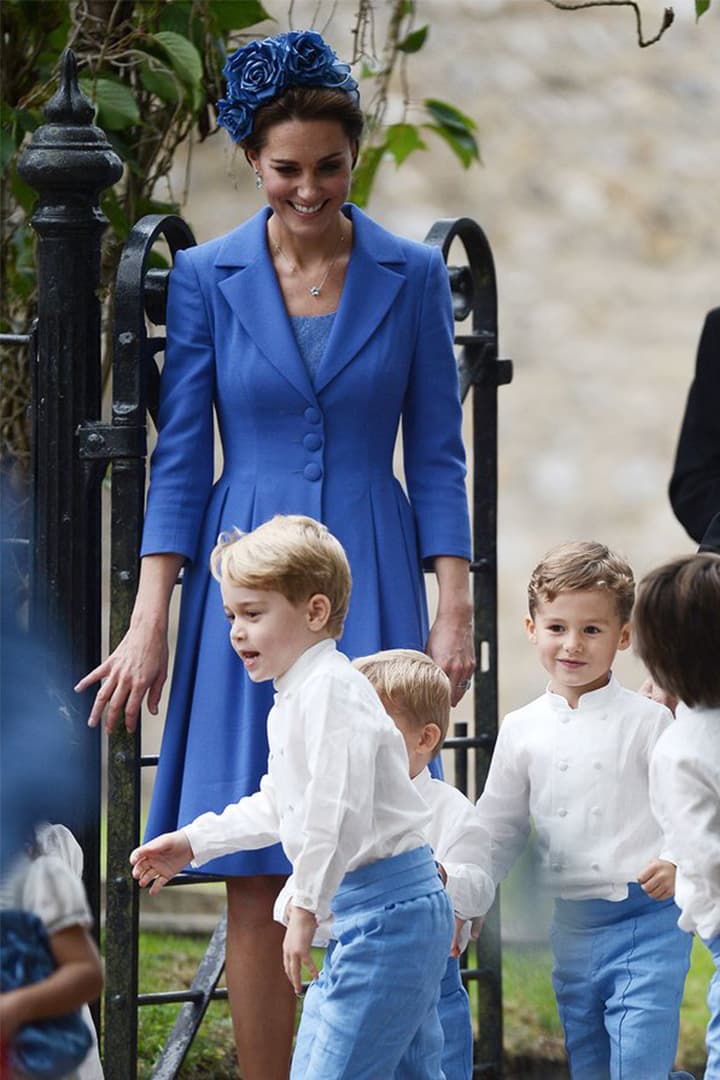 Prince George at Sophie Carter's wedding