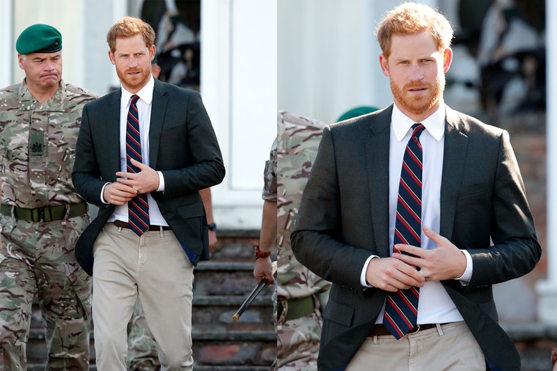Prince Harry Touching Wedding Ring