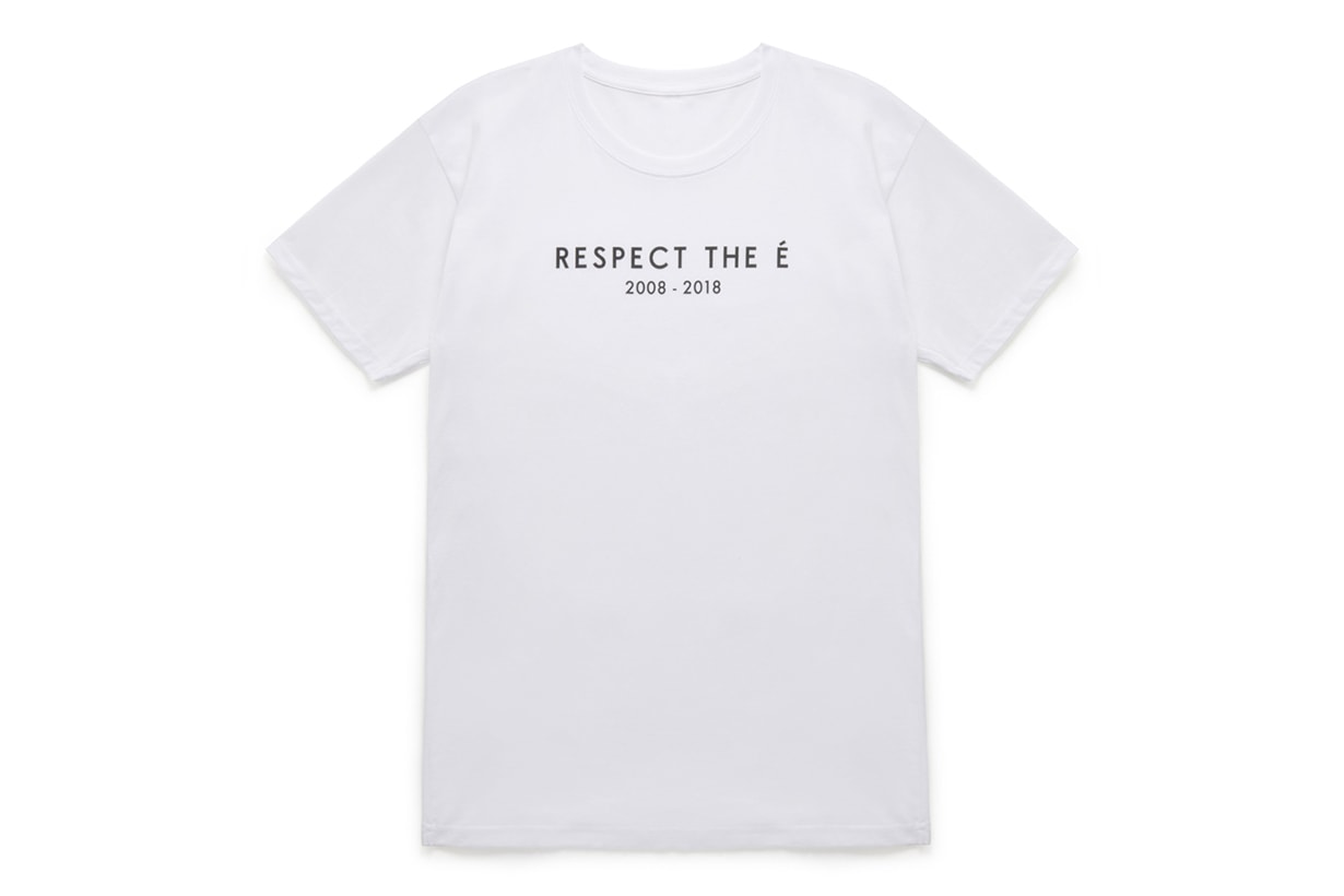 Respect The É White Short Sleeve T-Shirt