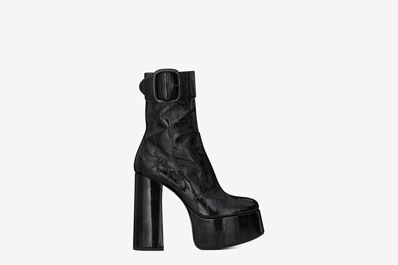saint-laurent fw2018 ankle boots