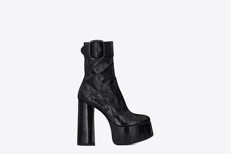 saint-laurent fw2018 ankle boots