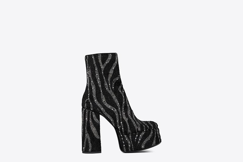 saint-laurent fw2018 ankle boots