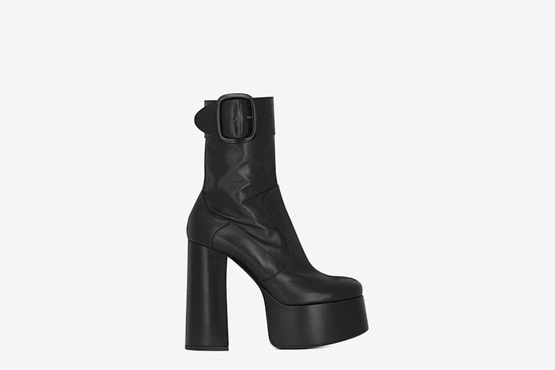 saint-laurent fw2018 ankle boots