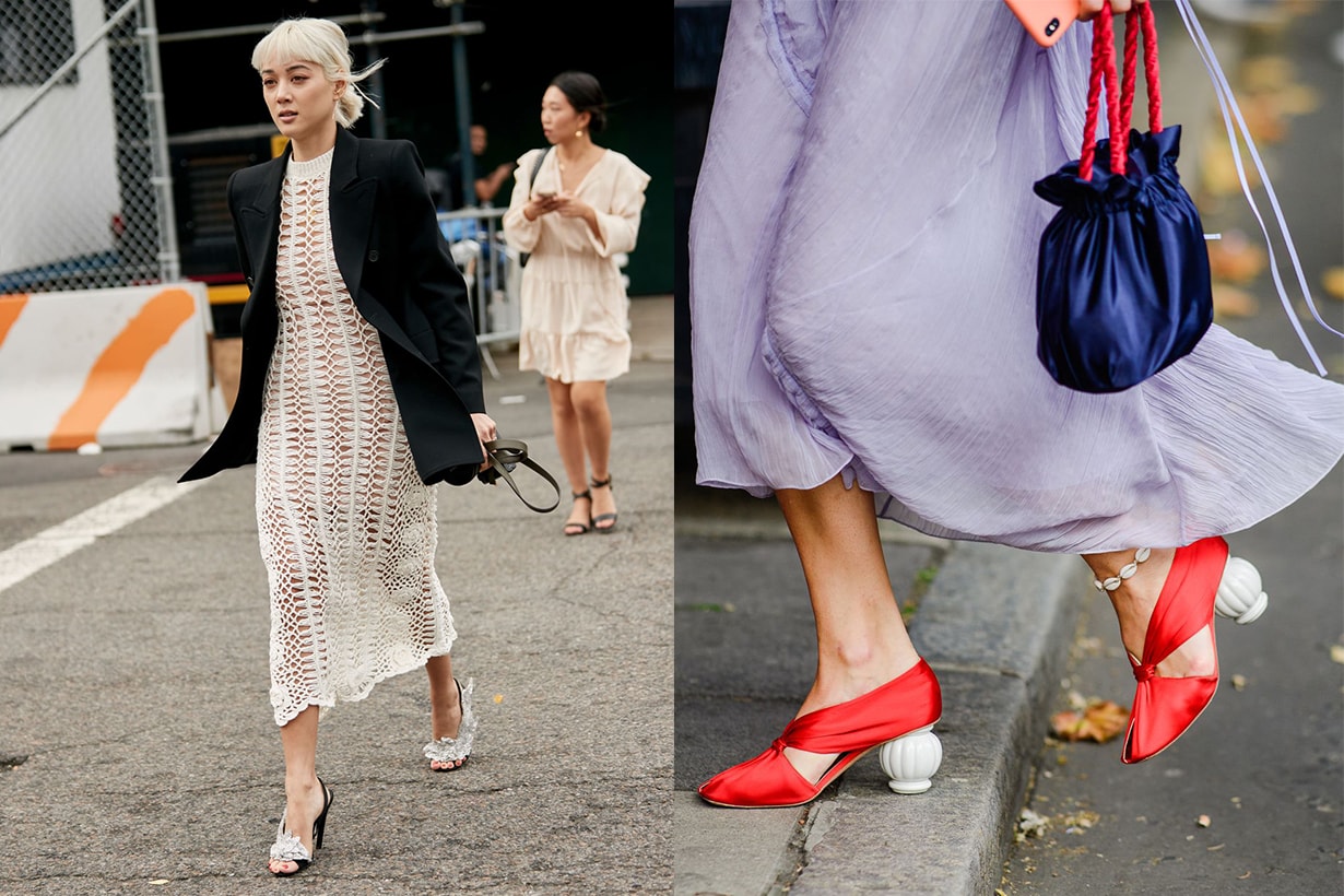 Statement Heels Fashion Week 2019 Street Style