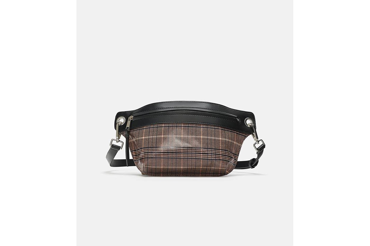 Zara Vinyl Belt Bag