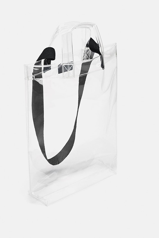 ZARA PLASTIC BAG TRANSPARENT