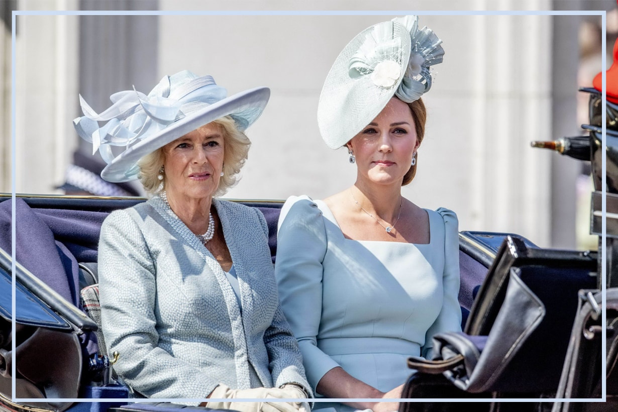 Kate Middleton Camilla Prince William Prince Harry Prince Charles  Duchess of Cornwall   Duchess of Cambridge  Game of Crowns: Elizabeth, Camilla, Kate, and the Throne pretty but dim
