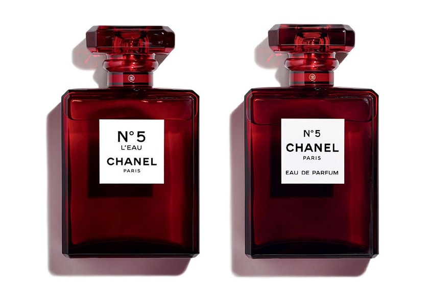 chanel no 5 perfume fragrance red limited edition bottle