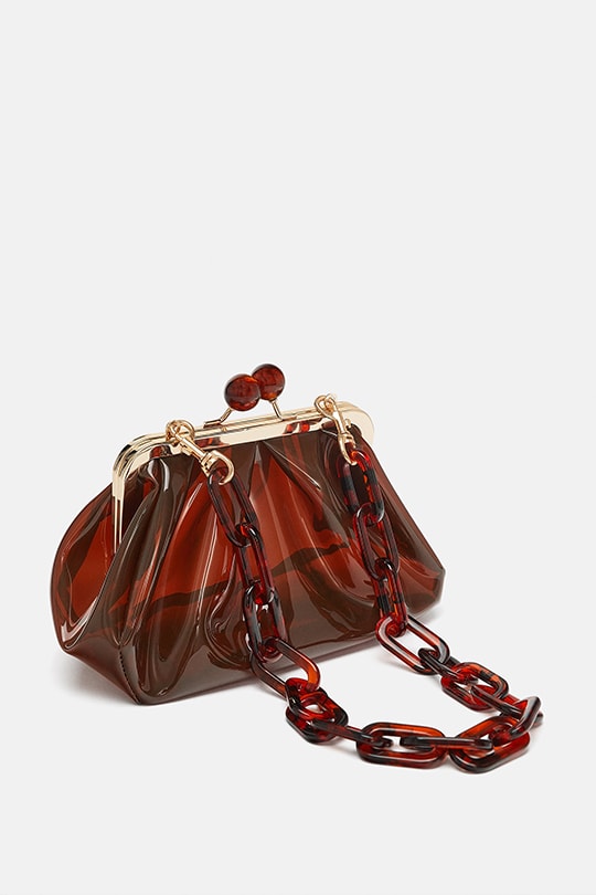 emily-ratajkowski-zara-PVC bag