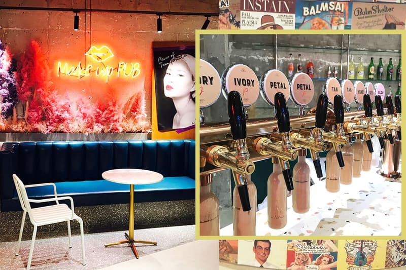 Espoir Makeup Pub Seoul Hongdae K Beauty Korean Cosmetics Makeup Brand Lipstick Foundation DIY section matches skin colour tone