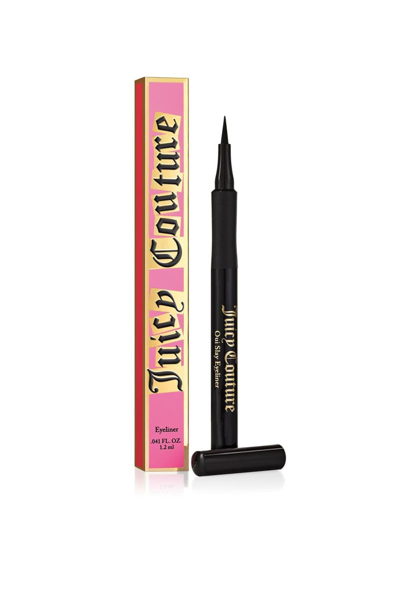 Juicy Couture Fashion brand Paris Hilton Tracksuit Fragrances Oui Limited Edition Cosmetics Line eyeshadow palette Lipsticks eyeliner