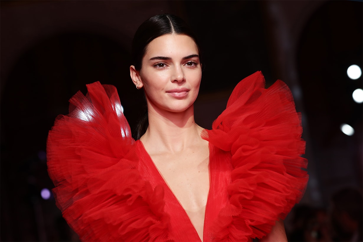Kendall Jenner walks the runway during the Giambattista Valli Loves H&M show on October 24, 2019 in Rome, Italy. (Photo by