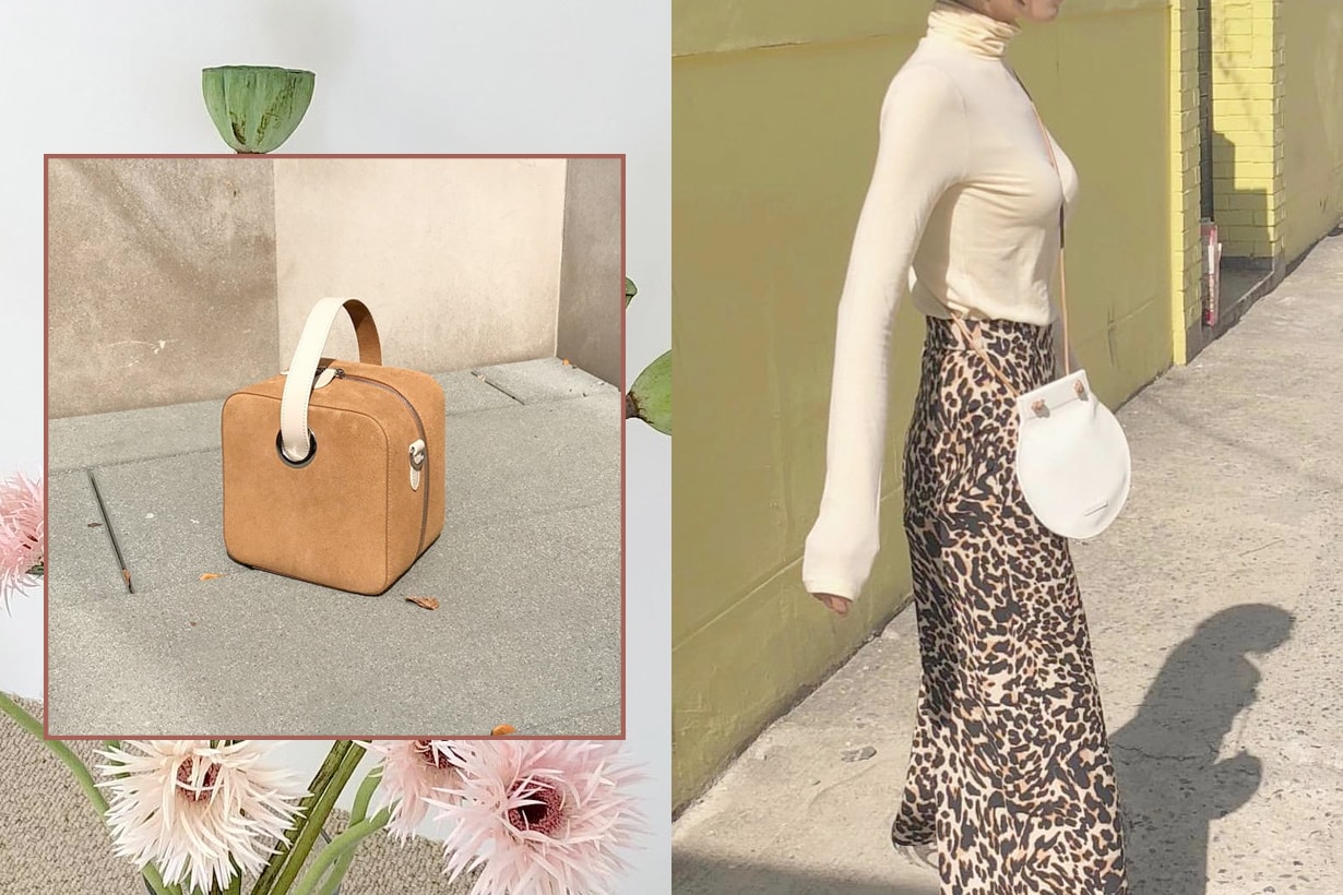 late lee studio korean brand minimal handbags simple classic