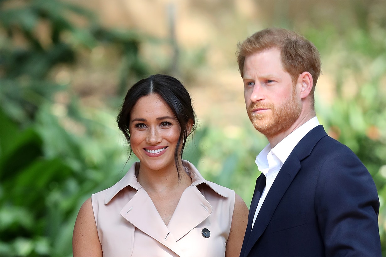 Prince Harry, Duke of Sussex and Meghan, Duchess of Sussex attend a Creative Industries and Business Reception on October 02, 2019 in Johannesburg, South Africa.