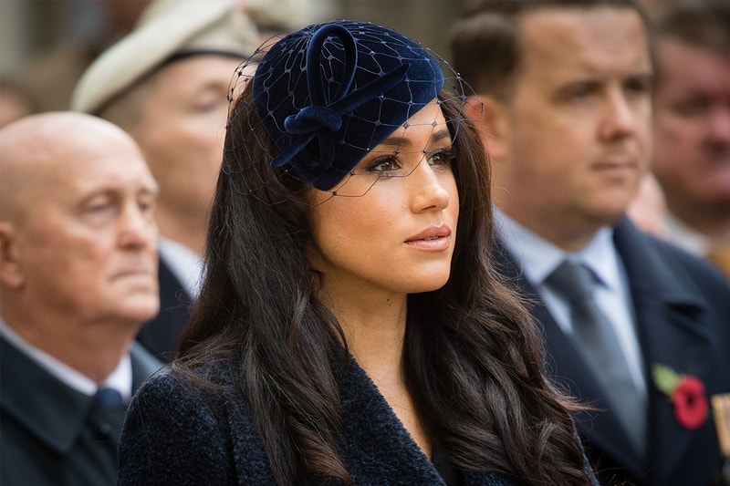 Meghan, Duchess of Sussex attends the 91st Field of Remembrance at Westminster Abbey on November 07, 2019 in London, England.
