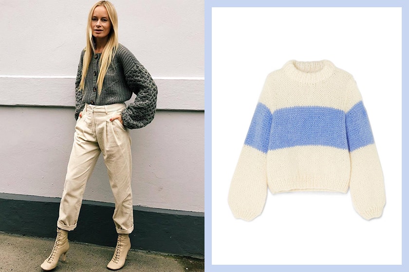 nordic-fall-winter-wardrobe chunky knit