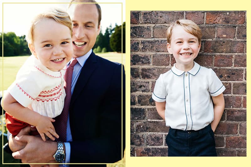 prince george birthday royal thank you card