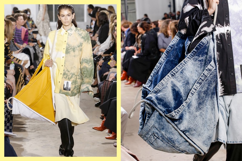 proenza schouler victoria beckham celine oversized handbags it bags 2019 nyfw