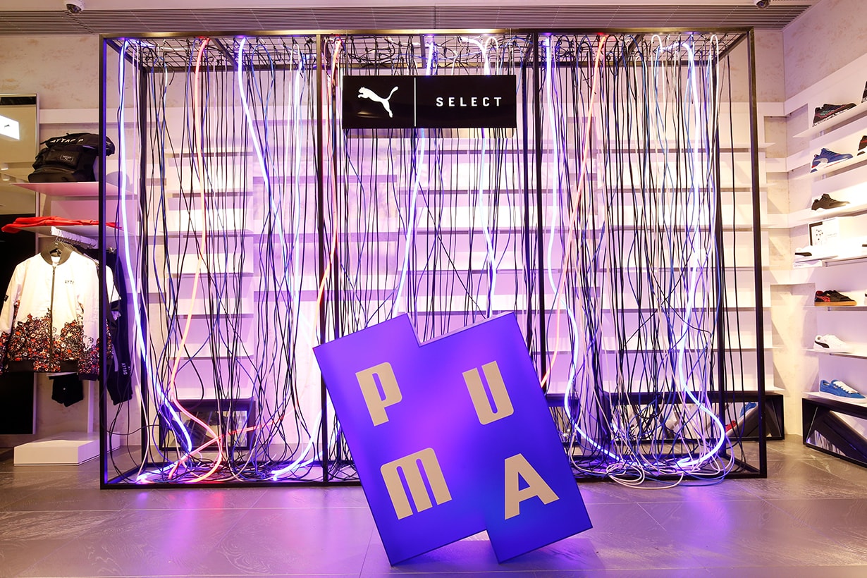 puma select hk store opening party
