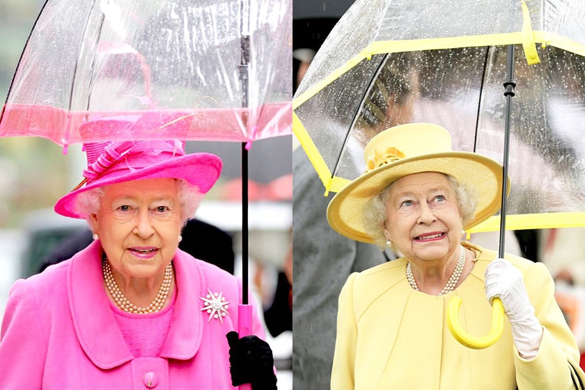 queen-elizabeth-umbrella-color-matching