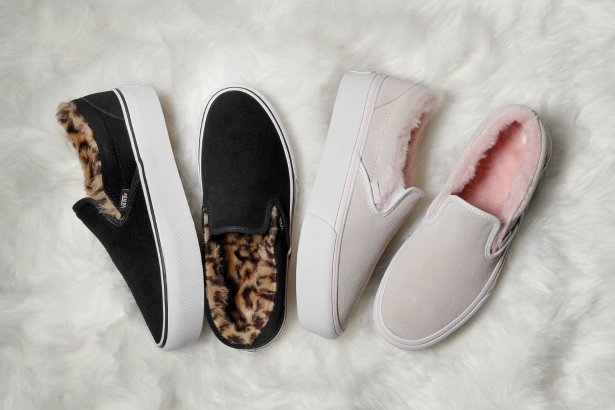 vans Fuzzy Leopard