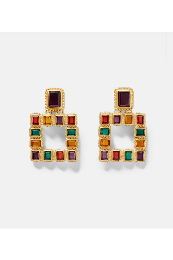 Zara 80s Earrings Trend