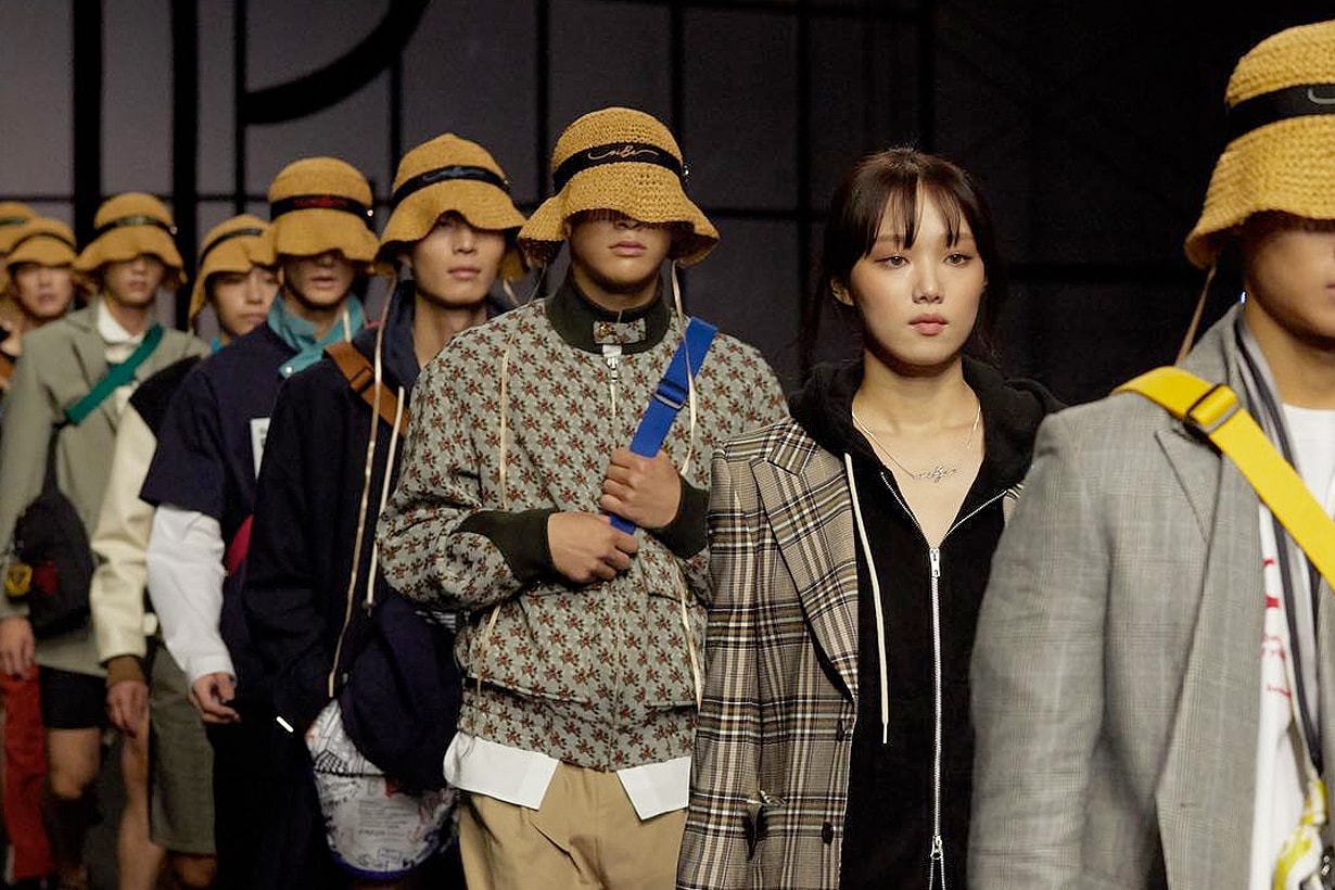 Lee Sung-kyung seoul fashion week beyond closet korean model