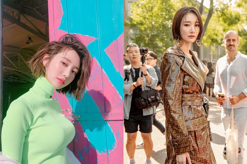 Go Joon-hee short hairstyle inspiration bangs curly straight