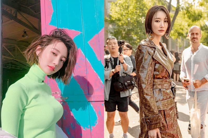 Go Joon-hee short hairstyle inspiration bangs curly straight