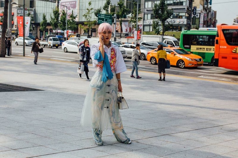 seoul fashion week street snap 2018 fw