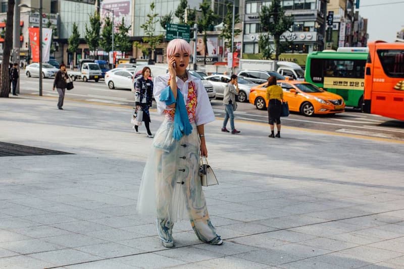 seoul fashion week street snap 2018 fw