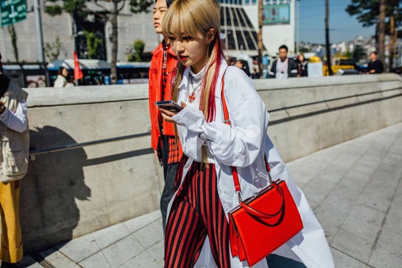 seoul fashion week street snap 2018 fw