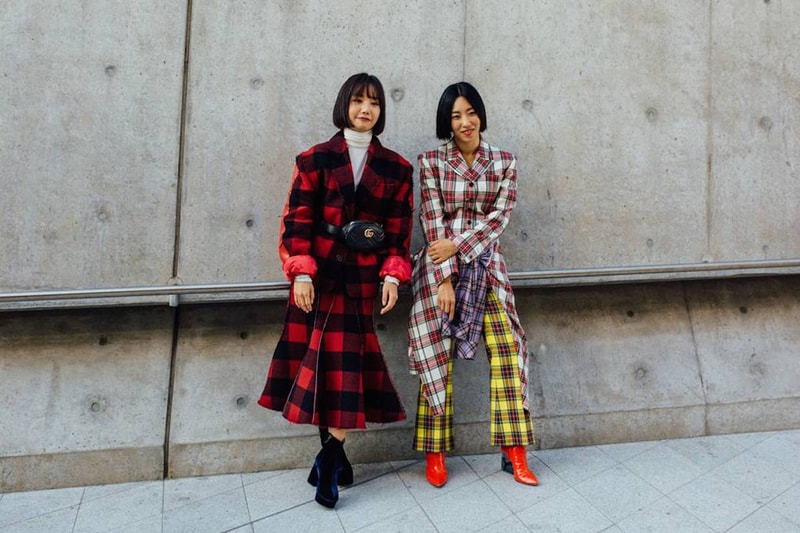 seoul fashion week street snap 2018 fw