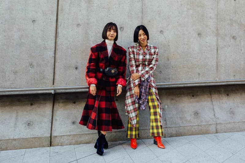seoul fashion week street snap 2018 fw