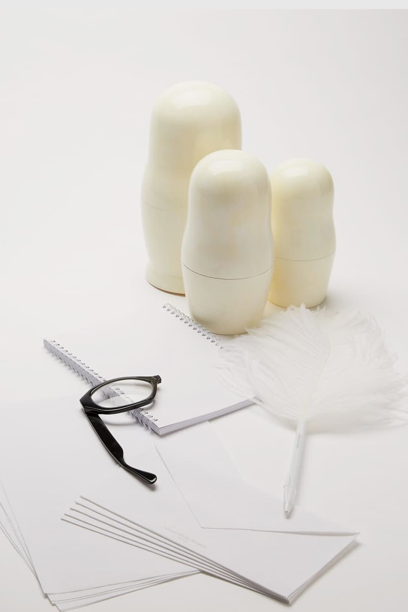 Maison Martin Margiela homeware acc white objetcs