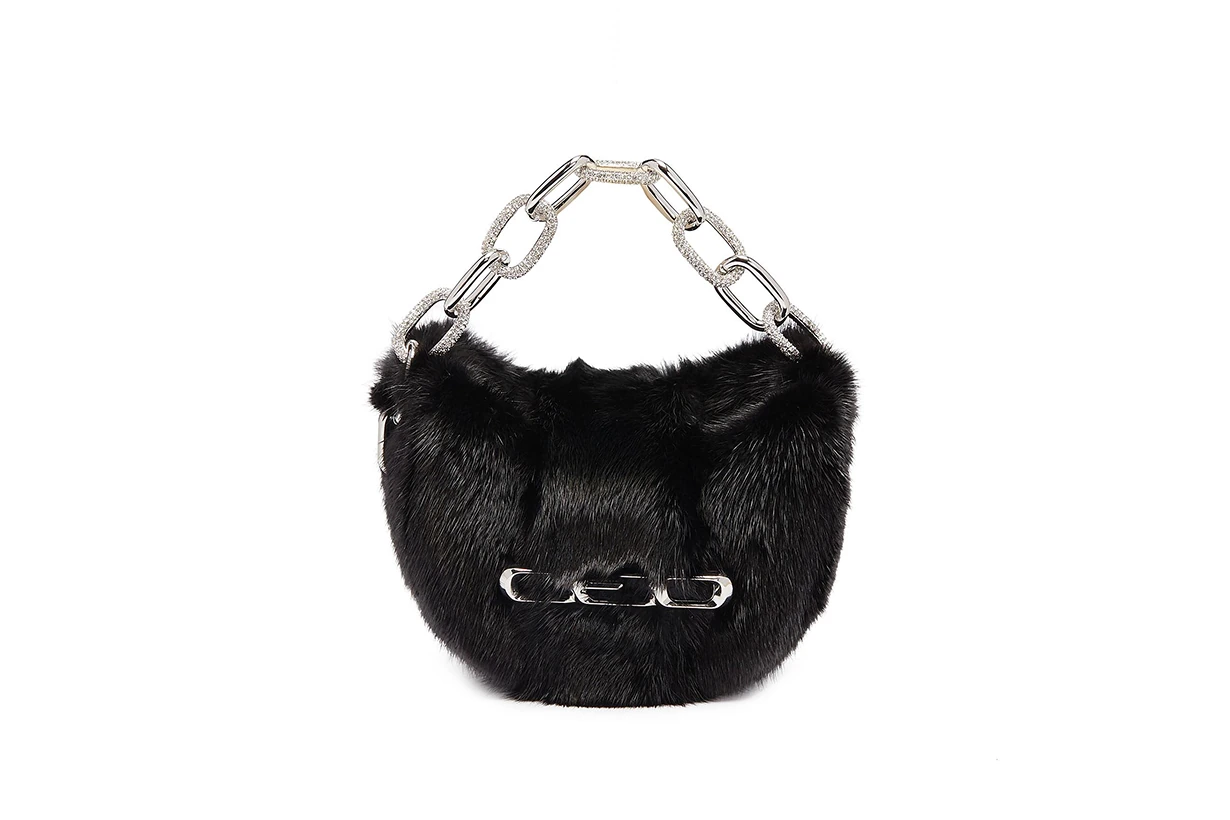 Alexander Wang Mico Mini Mink Clutch 