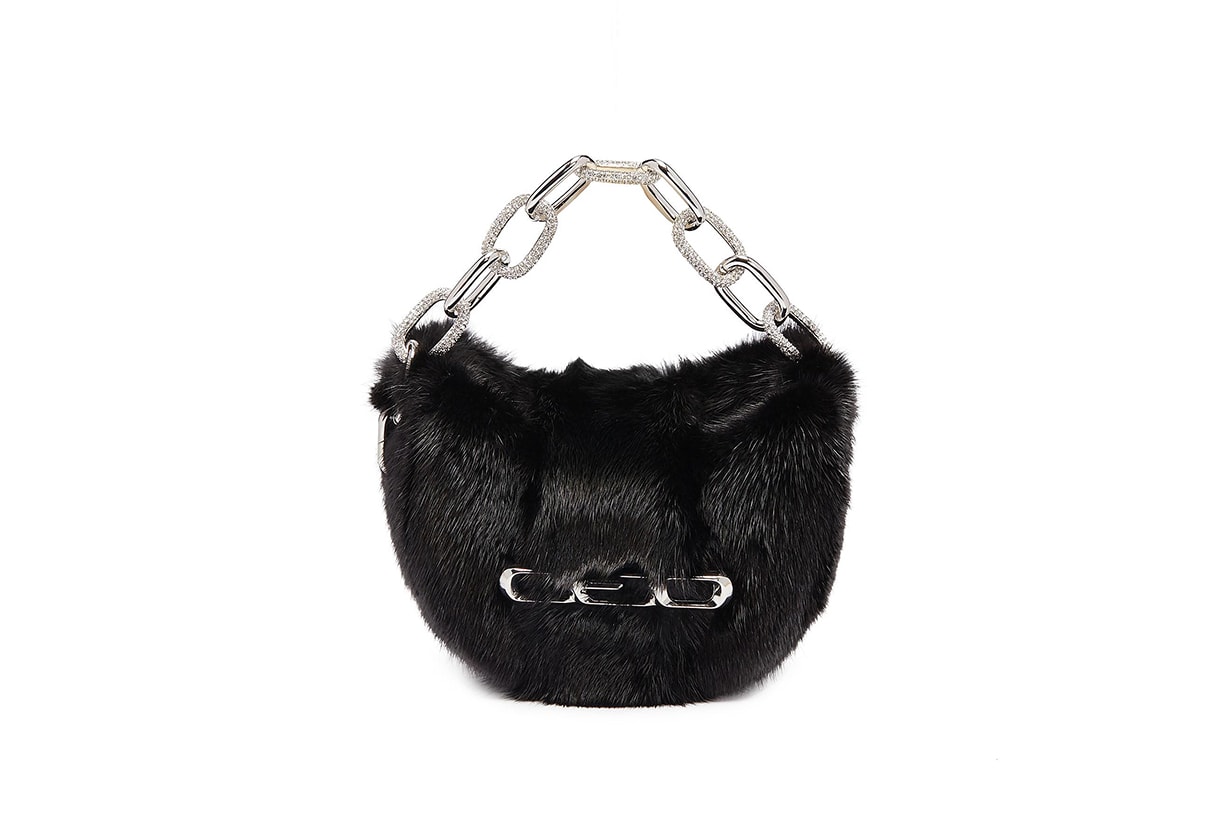 Alexander Wang Mico Mini Mink Clutch