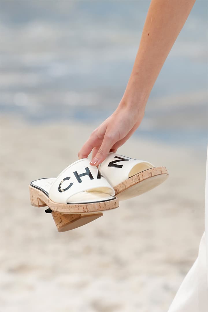 CHANEL-PVC sandals-ss2019