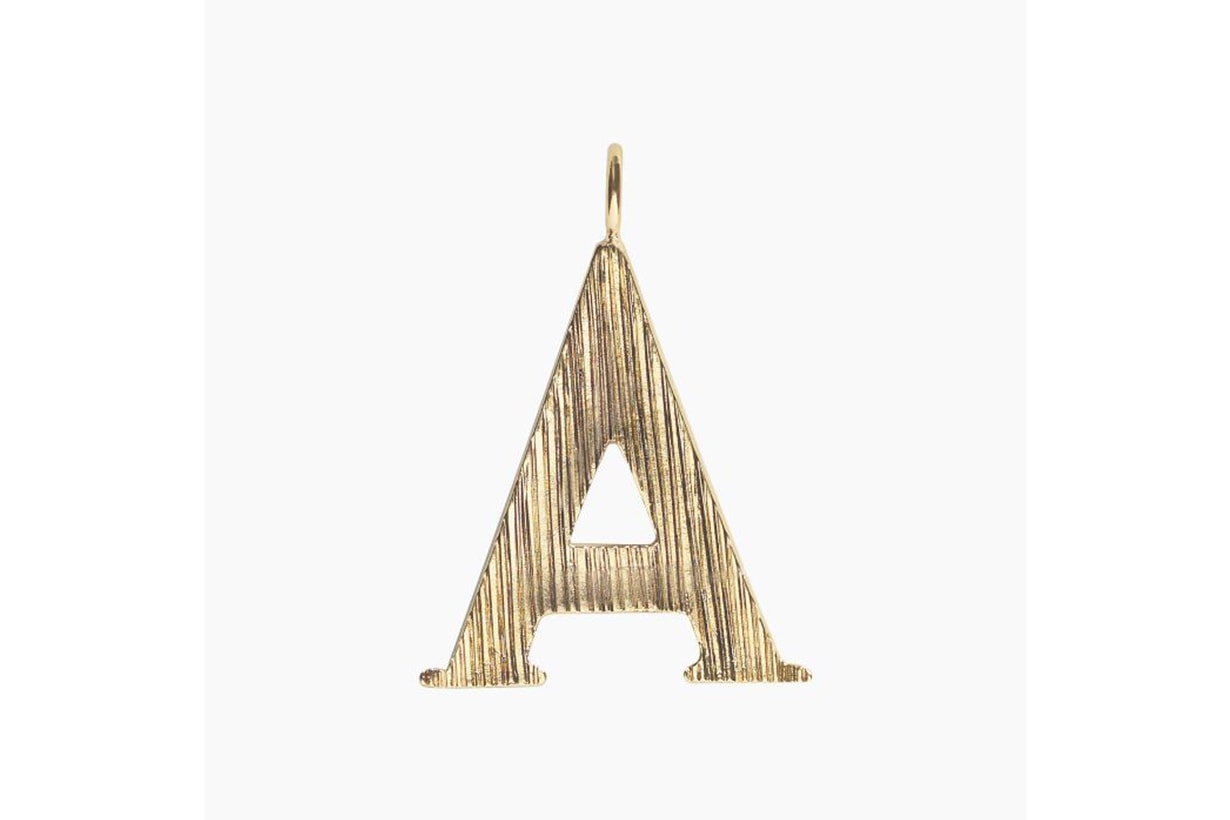 Chloé A Alphabet Necklce Pendant
