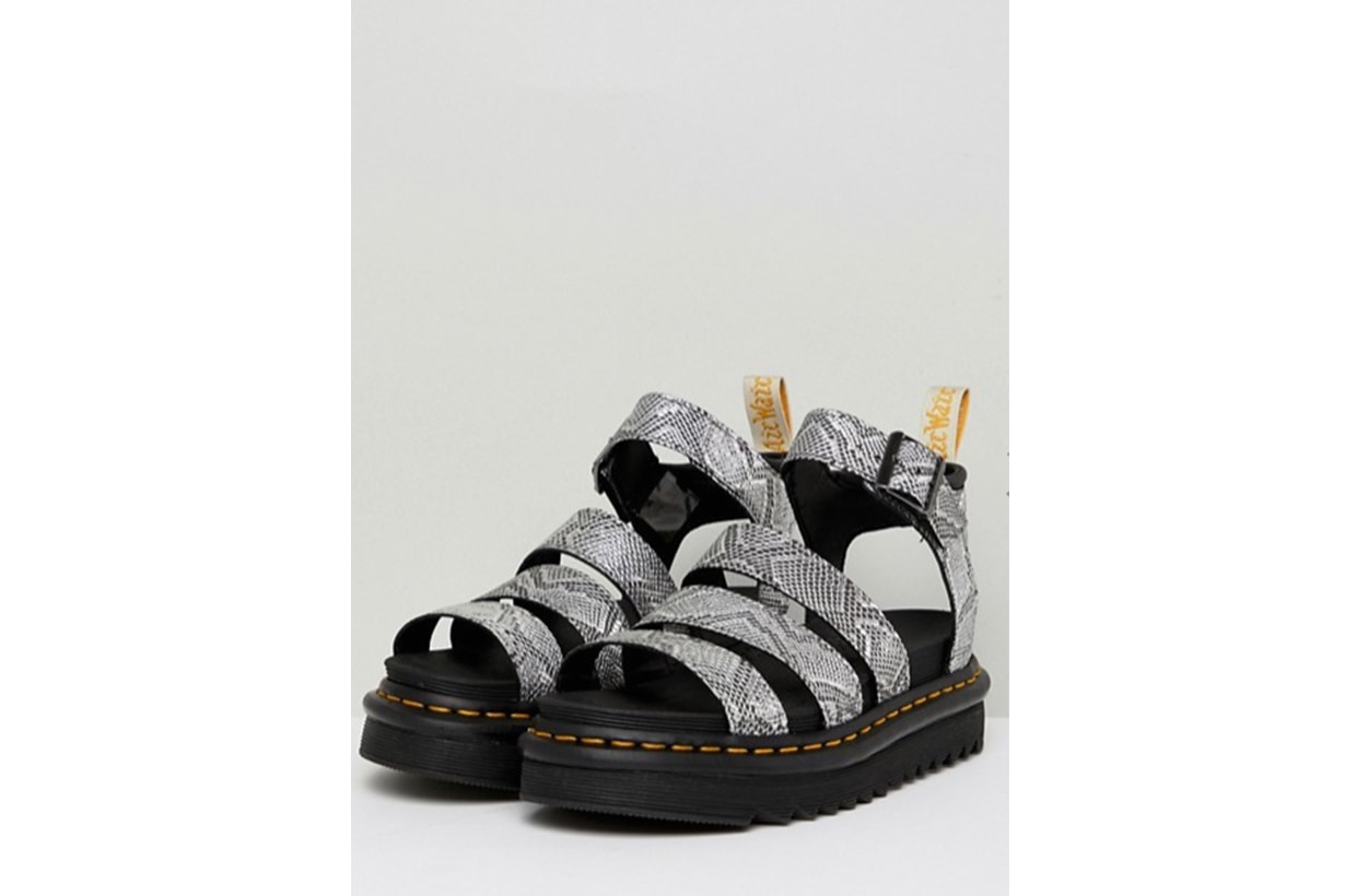 Dr. Martens Blaire Vegan Leather Strappy Flat Sandals