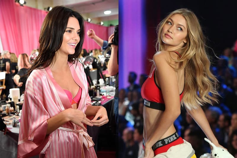 Gigi Hadid and Kendall Jenner Victoriea's Secret