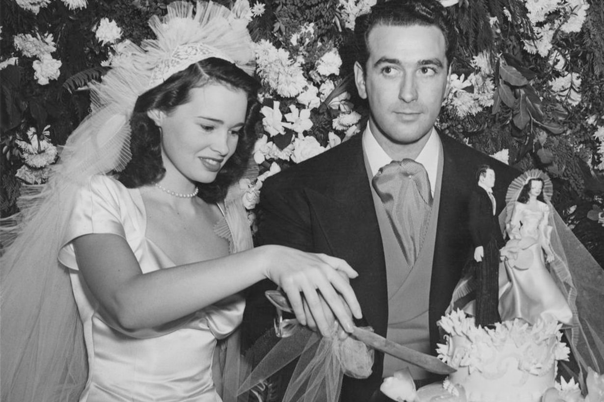 Gloria Vanderbilt's First Wedding Dress