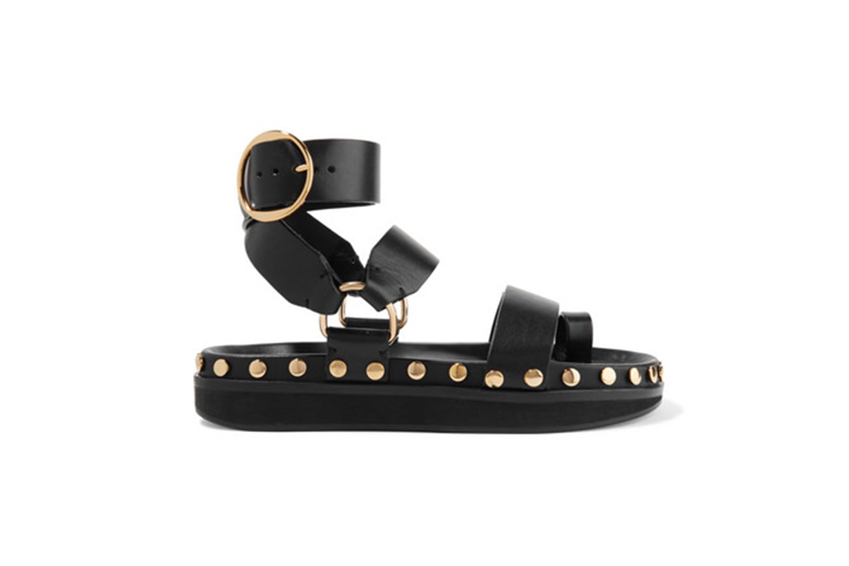 Isabel Marant Nirvy Studded Leather Sandals