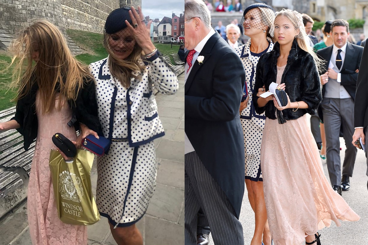 Kate Moss and Her Lookalike Daughter Were Unexpected Guests at Princess Eugenie's Royal Wedding