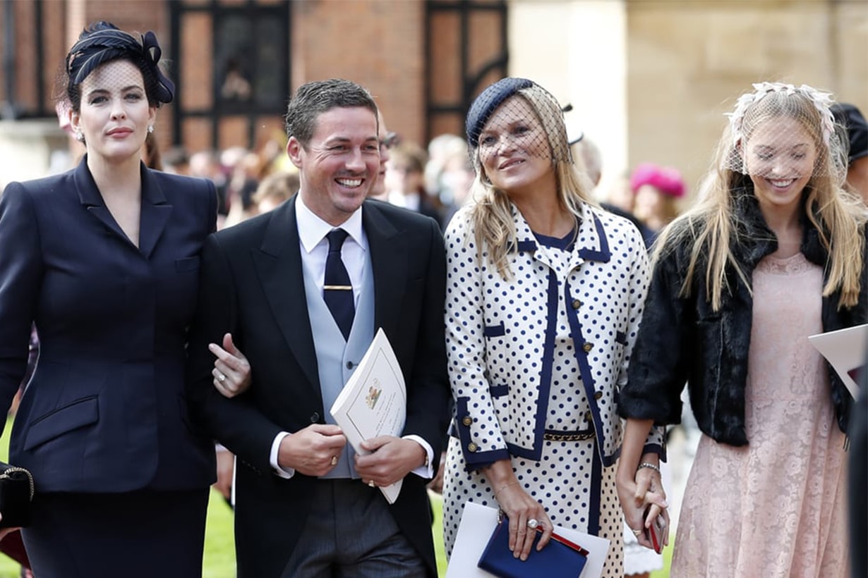 Kate Moss and Her Lookalike Daughter Were Unexpected Guests at Princess Eugenie's Royal Wedding