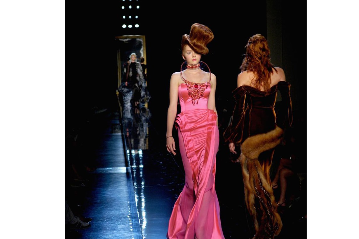 Lily Cole  Jean Paul Gaultier Paris Haute Couture Collections