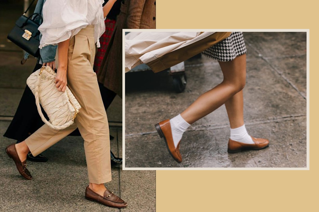 Loafers with Socks Street Style