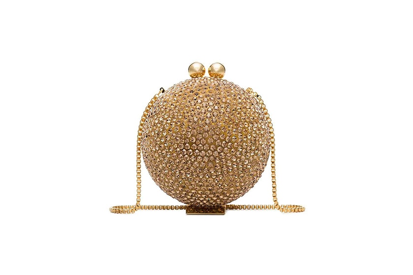 Marzook Halograph Crystal Orb Clutch