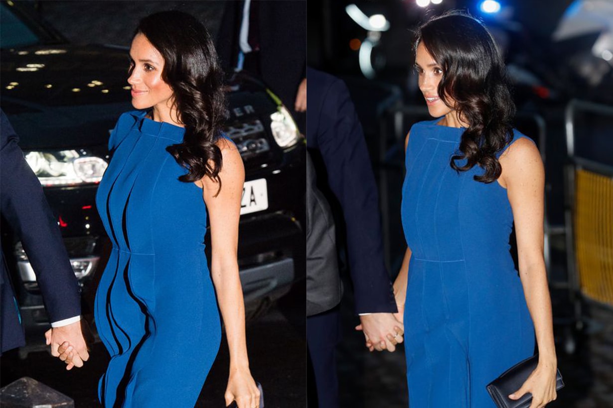 Meghan Markle Pregnant Clues 100 days to peace Jason Wu Dress