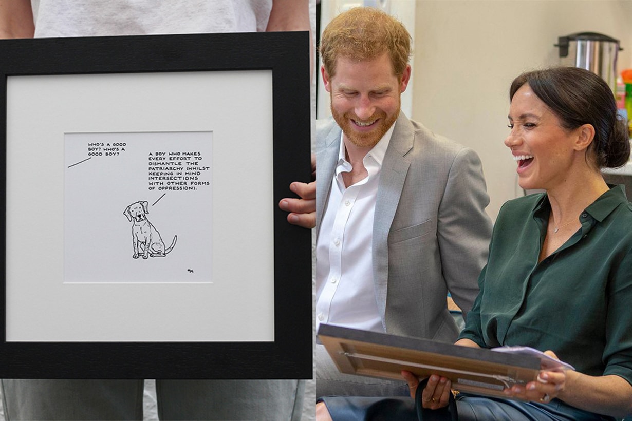 Meghan Markle Received a Drawing of Her Dog 